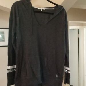 Victoria secret PINK pullover tunic hoodie.